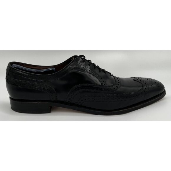 Allen Edmonds McAllister Oxford Wingtip Brogue Black Leather Shoes Size 15AA main image 10